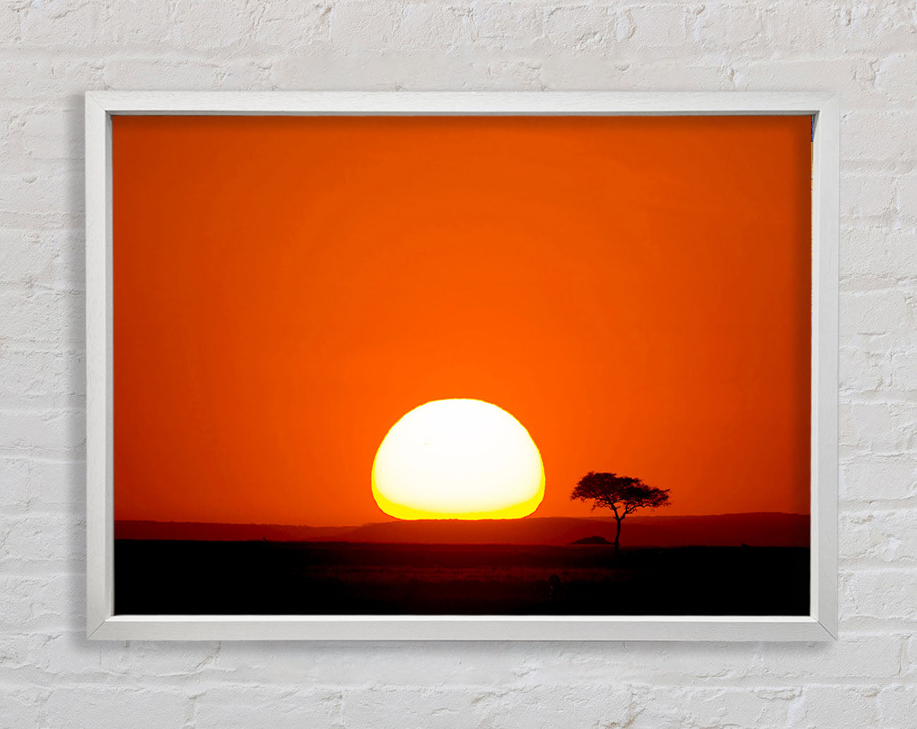African Sunrise Framed Wall Art