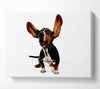 Bassett Hound Ears Canvas Wall Art