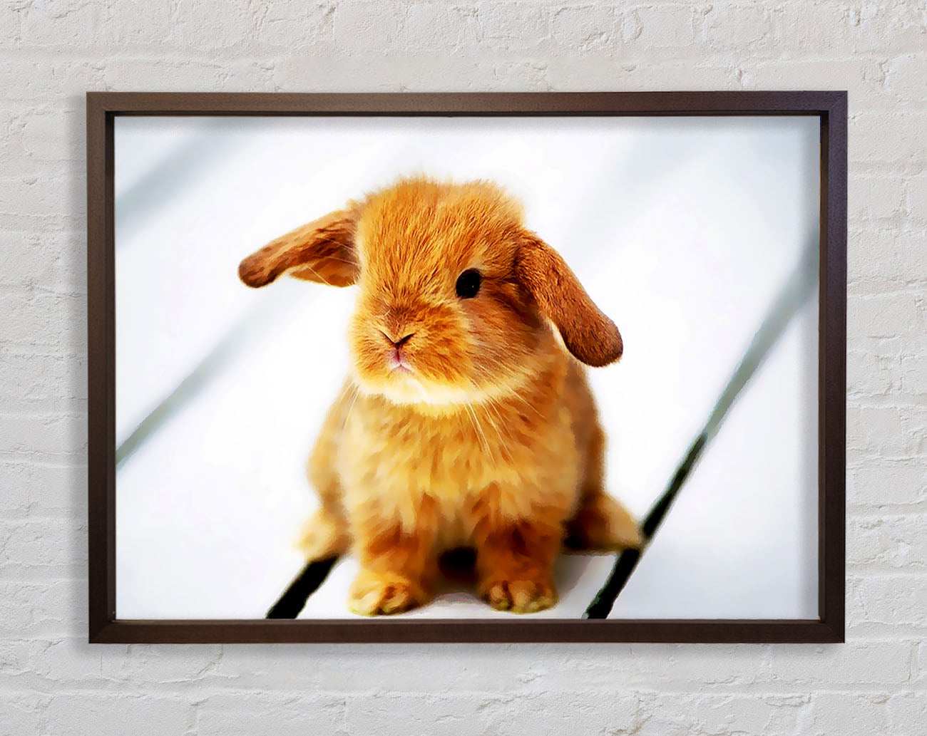 Bunny Rabbit Ears Framed Wall Art