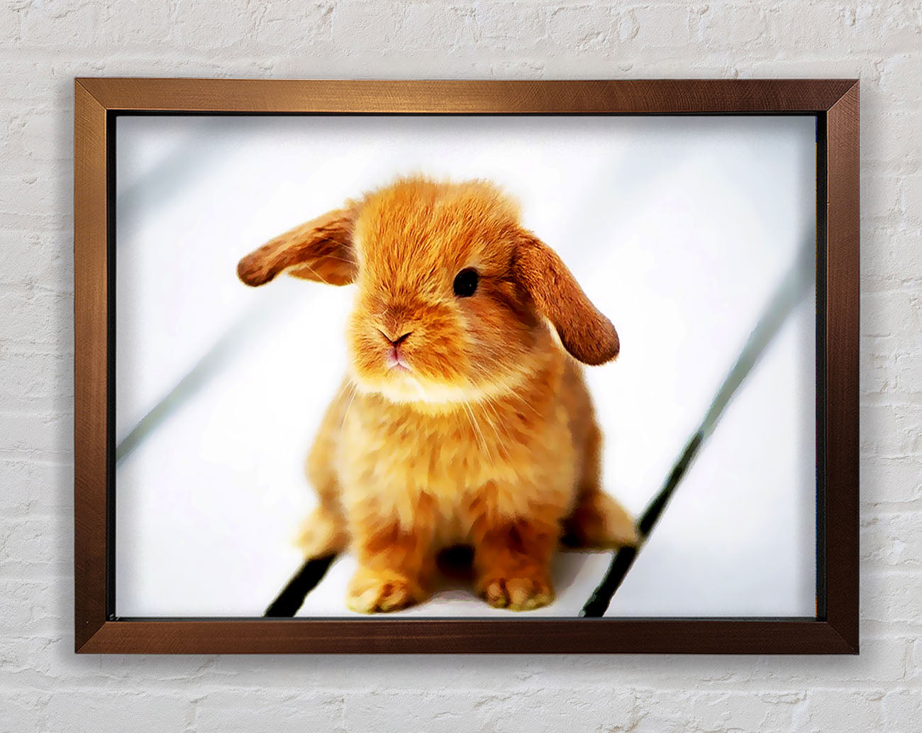 Bunny Rabbit Ears Framed Wall Art
