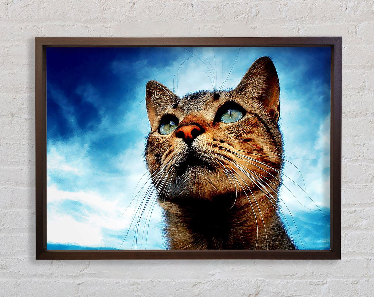 Cat Hunting Framed Wall Art