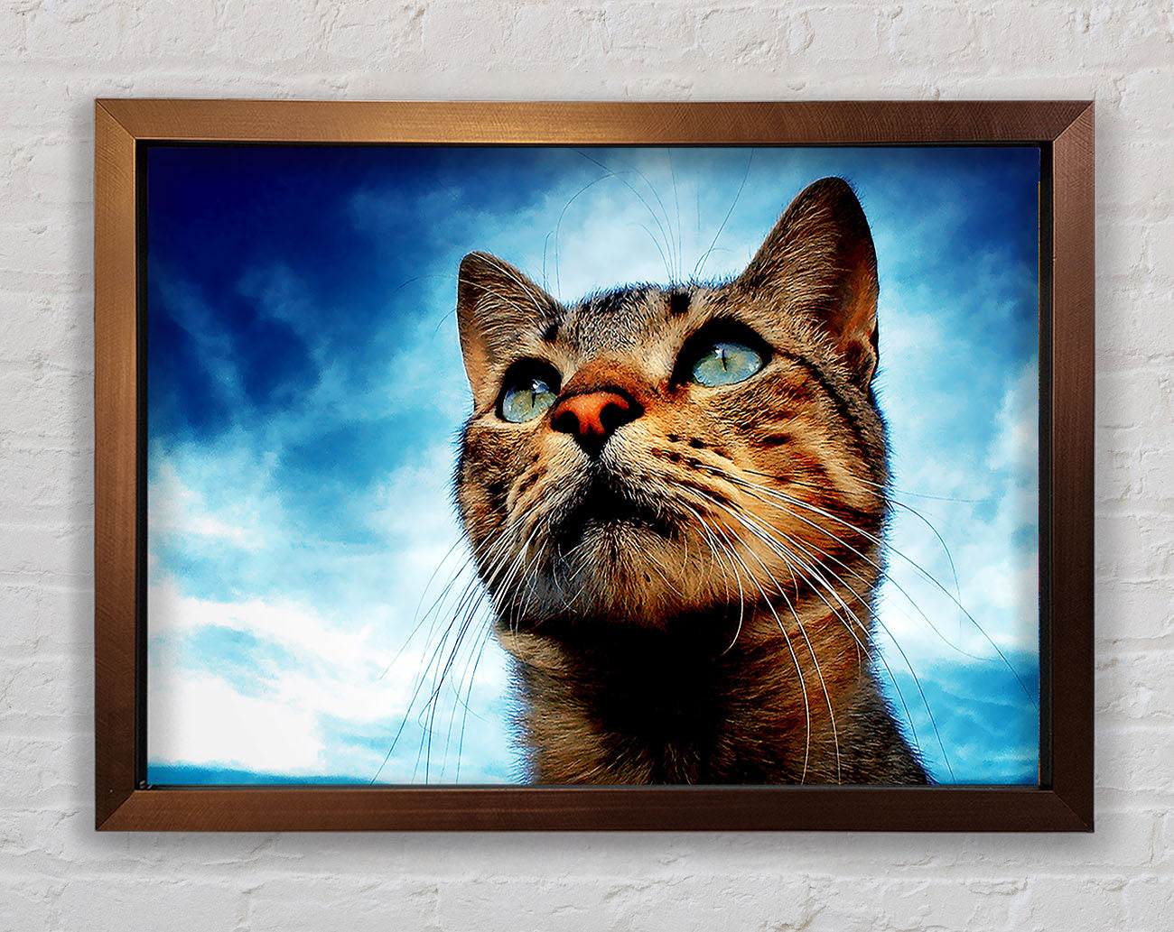 Cat Hunting Framed Wall Art
