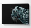 Cheetah Blues Canvas Wall Art