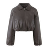Women's New Black Quilted Padded Jacket
