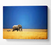 Elephant Safari Canvas Wall Art