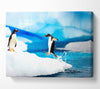 Gentoo Penguins Antarctica Canvas Wall Art