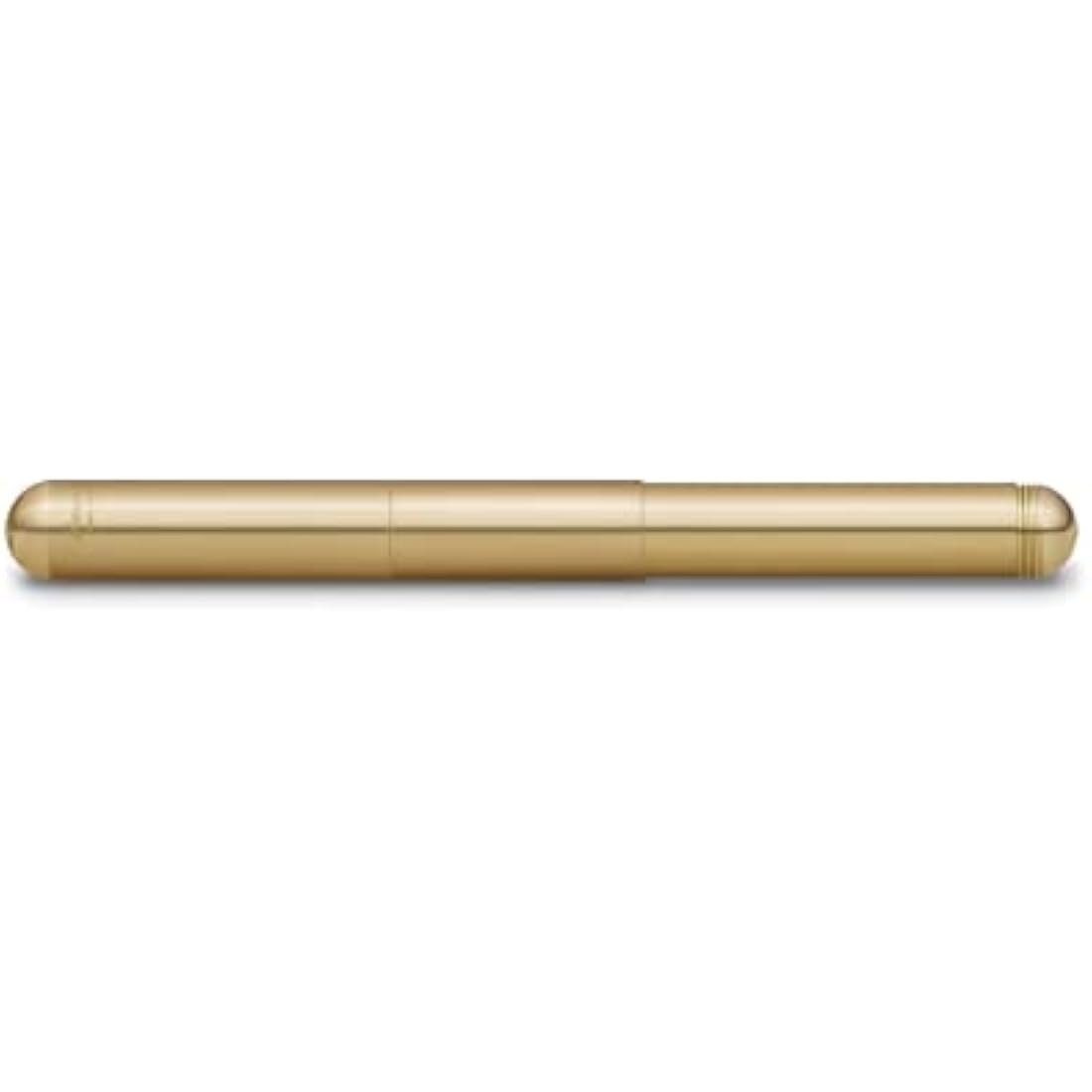 Kaweco SUPRA Fountain Pen Brass I Exclusive Fountain Pen for Ink Cartridges Including Retro Metal Box I Fountain Pen 16.5 cm I Nib: EF (Extra Fine)