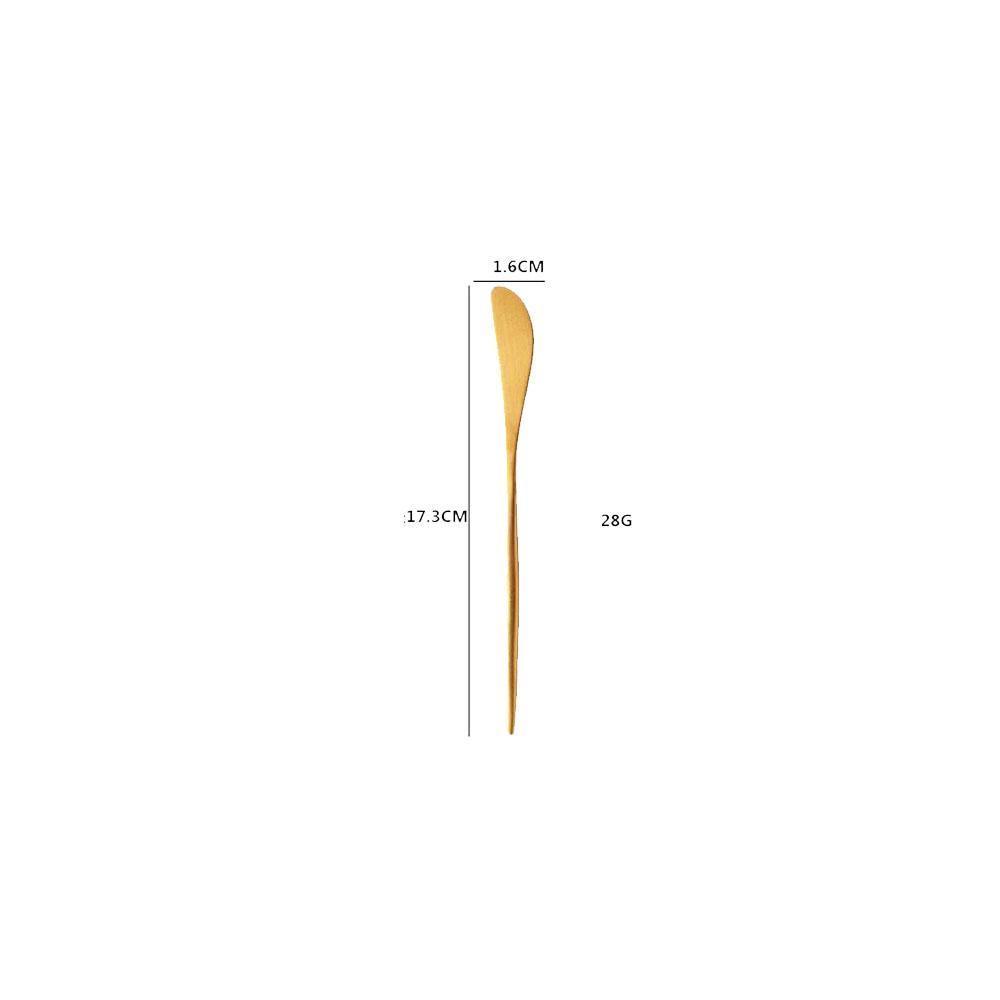 11 Piece Cutlery Set, Gold