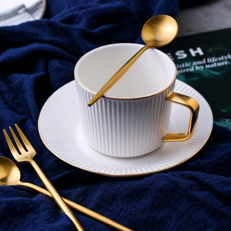 11 Piece Cutlery Set, Gold
