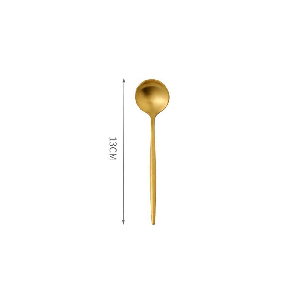 11 Piece Cutlery Set, Gold