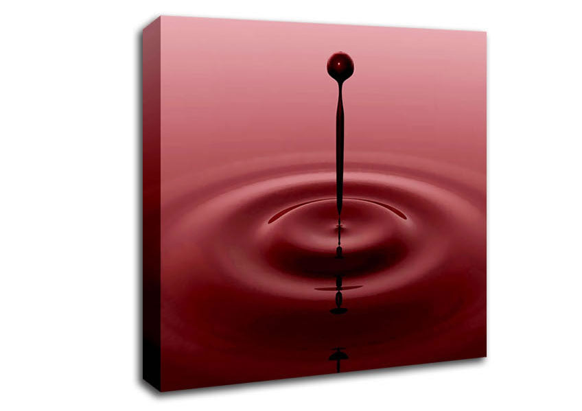 Attention Droplet Canvas Wall Art
