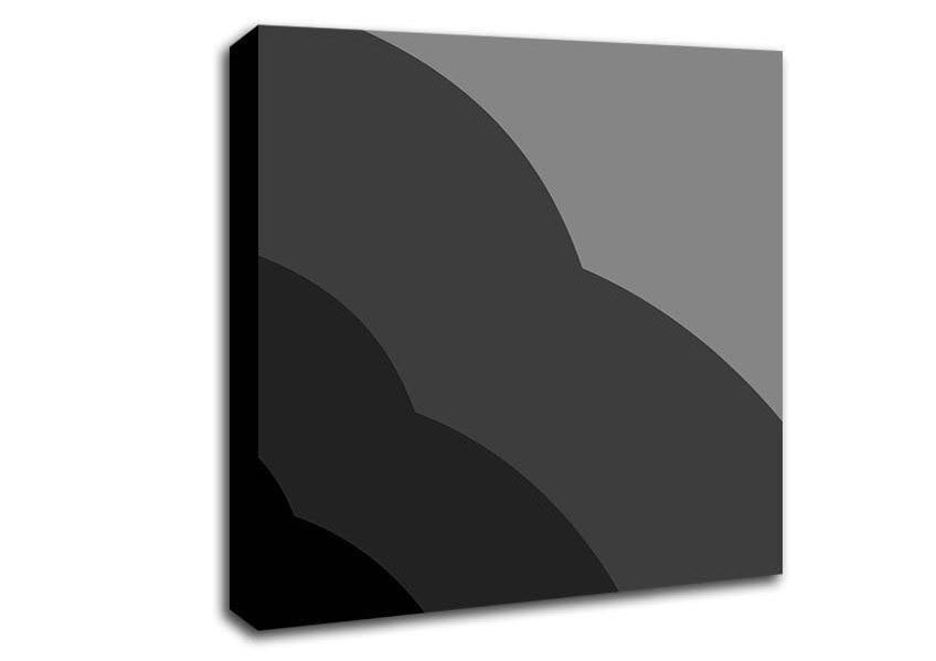 Black Cloud Canvas Wall Art