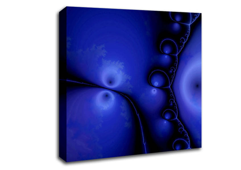 Blue Combined Canvas Wall Art