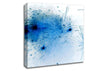 Blue Fireworks Canvas Wall Art