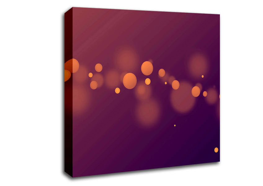 Golden Sparkle Canvas Wall Art