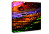 Colourful Bubble Ripples Canvas Wall Art