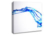 Erratic Water Splash Canvas Wall Art