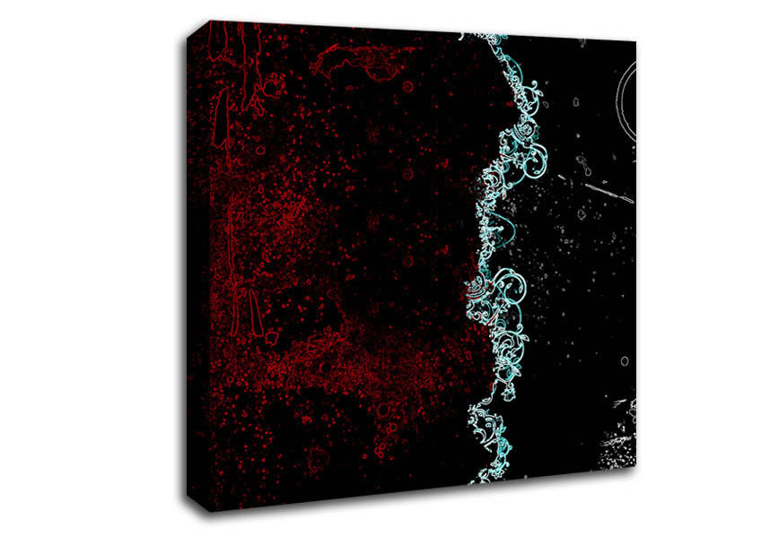 From Left To Right Canvas Wall Art