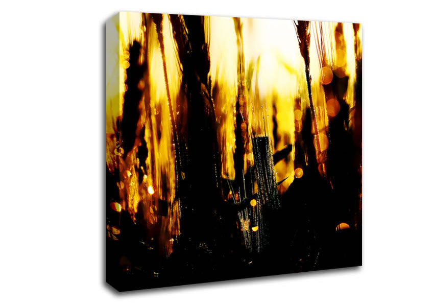 Golden Wheatfield Canvas Wall Art