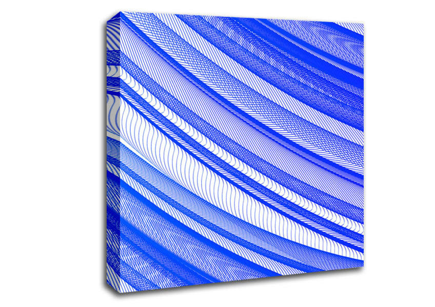Ice Waves Canvas Wall Art