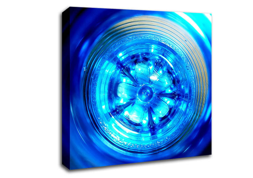 Intense Blue Canvas Wall Art