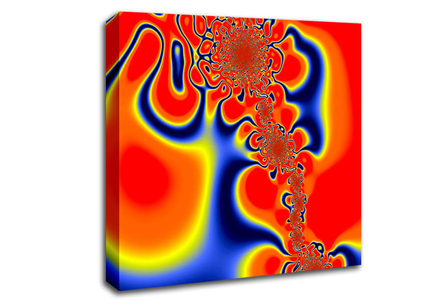 Lava Lustre Canvas Wall Art