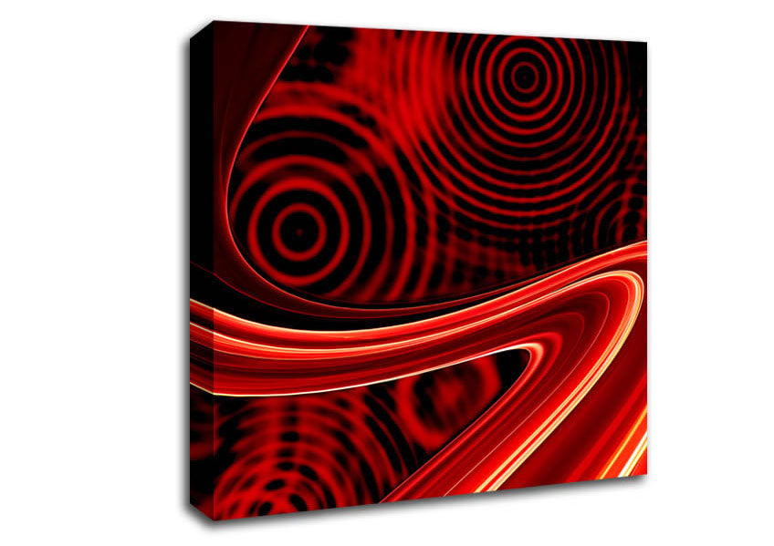 Lava Timeline Canvas Wall Art
