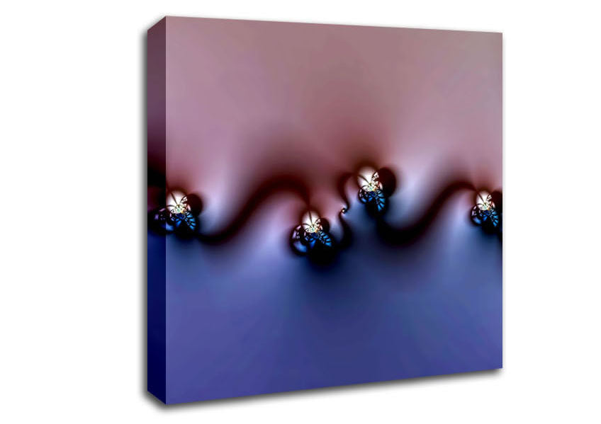 Liquid Diamond Canvas Wall Art