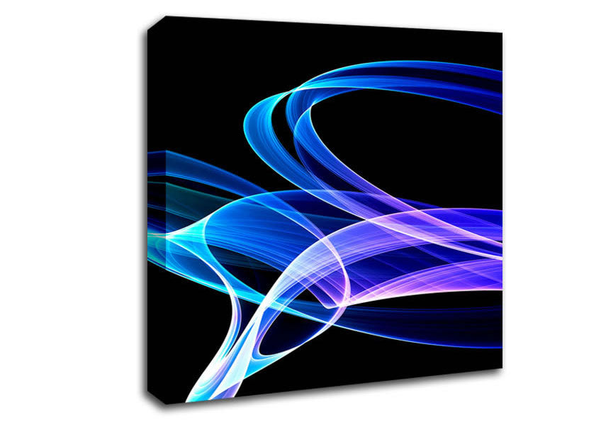 Liquid Time Line Canvas Wall Art