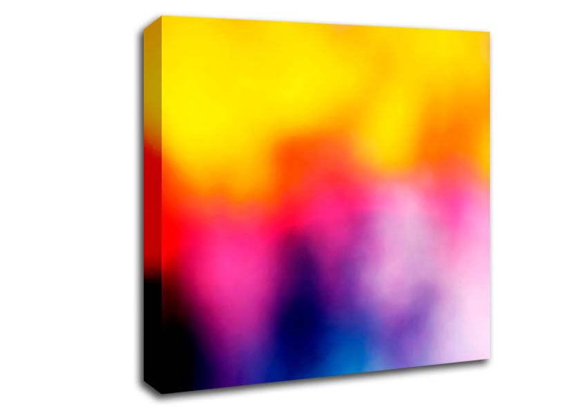 Rainbow Mist Canvas Wall Art