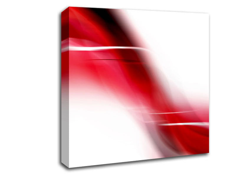 Red Rapid Canvas Wall Art