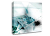 Shardes Of Green Canvas Wall Art
