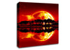 Sunset Siren Canvas Wall Art