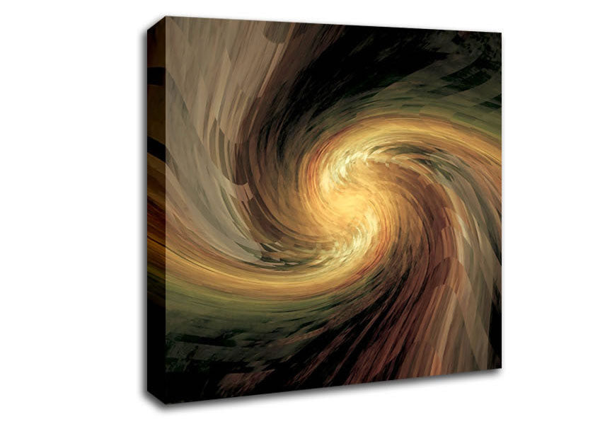 Swirls Of Light Canvas Wall Art