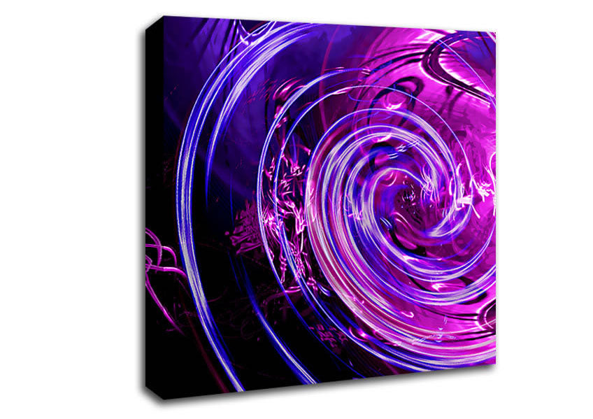 The Universe Pink Canvas Wall Art