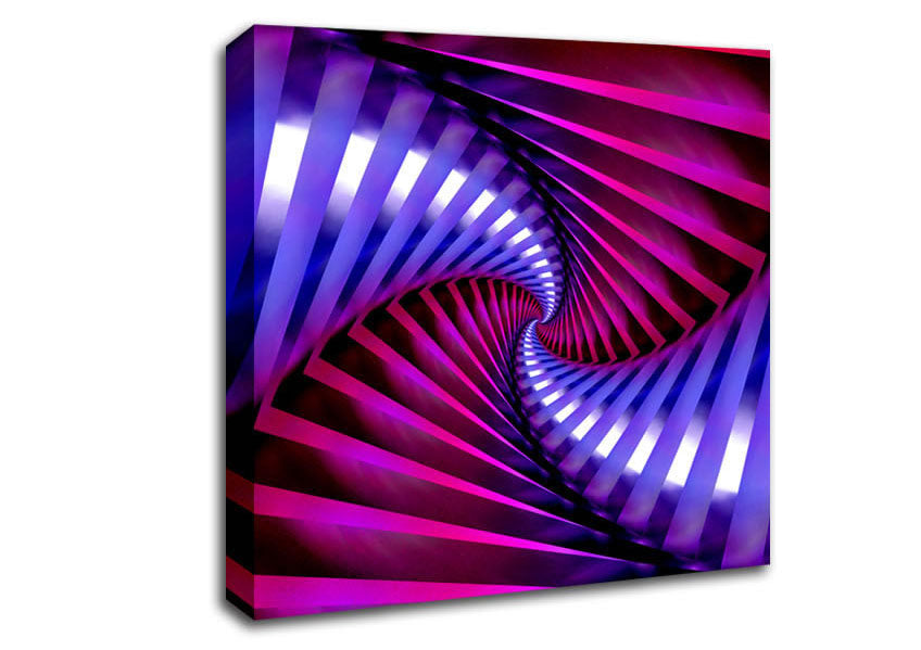 Time Tunnel Continum Canvas Wall Art