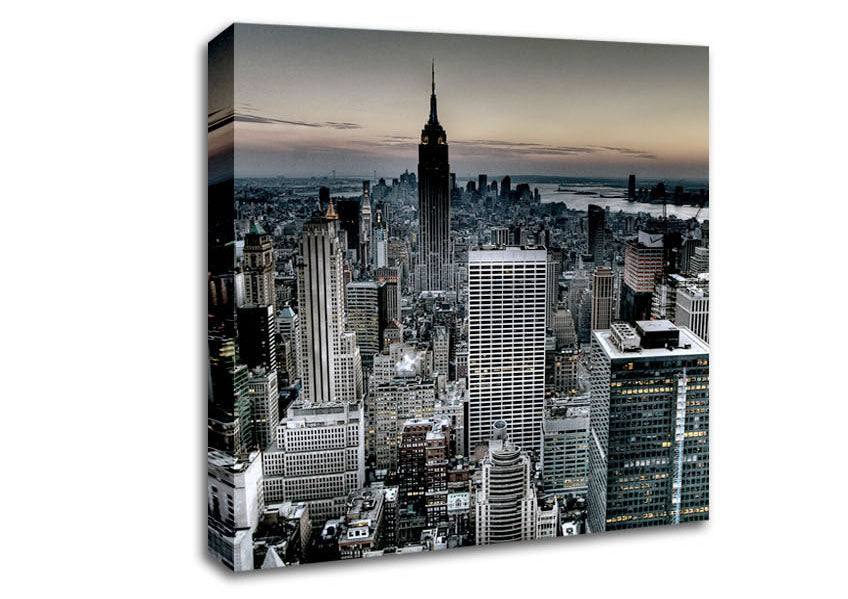 Across New York Canvas Wall Art