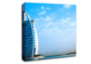 Burj Al Arab Dubai In The Morning Sky Canvas Wall Art