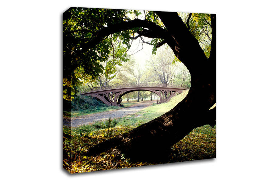 Central Park Bridge New York City Canvas Wall Art