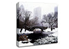 Central Park In Winter Canvas Wall Art