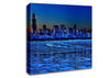 Chicago Ice Blue Waters Canvas Wall Art