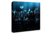 New York City Blue Moon Nights Canvas Wall Art