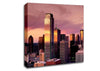 City By Sunrise Canvas Wall Art