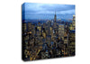 City Night Lights Canvas Wall Art