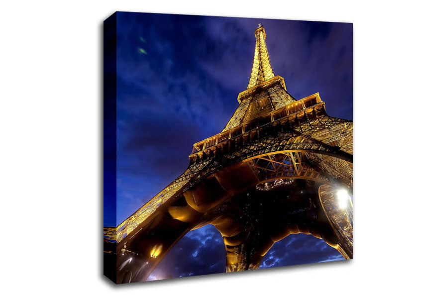 Eiffel Tower Paris France Europe Canvas Wall Art