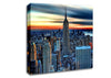 Empire State Building Skies Canvas Wall Art