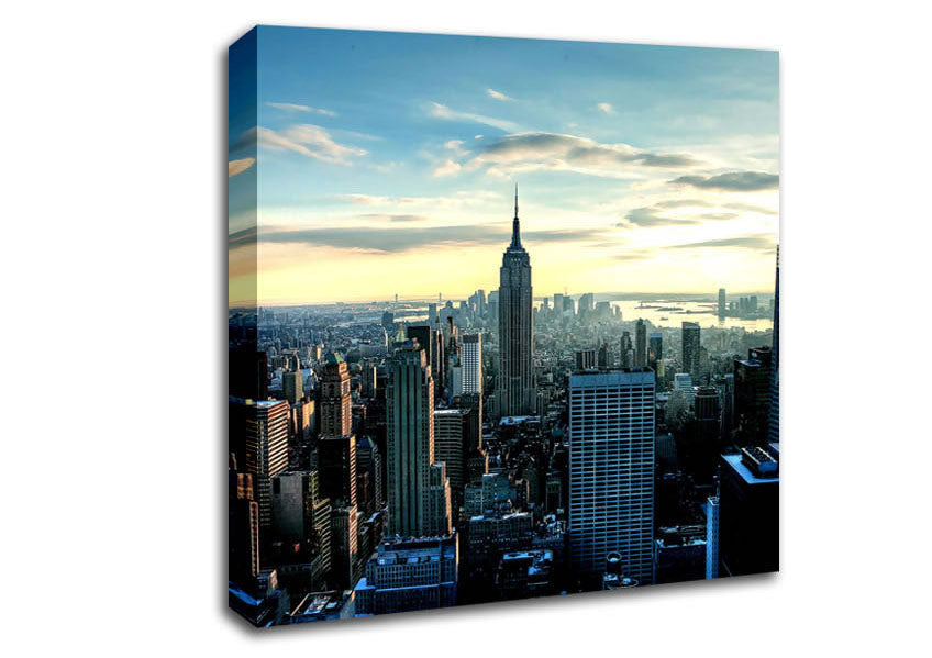 Empire State City Canvas Wall Art