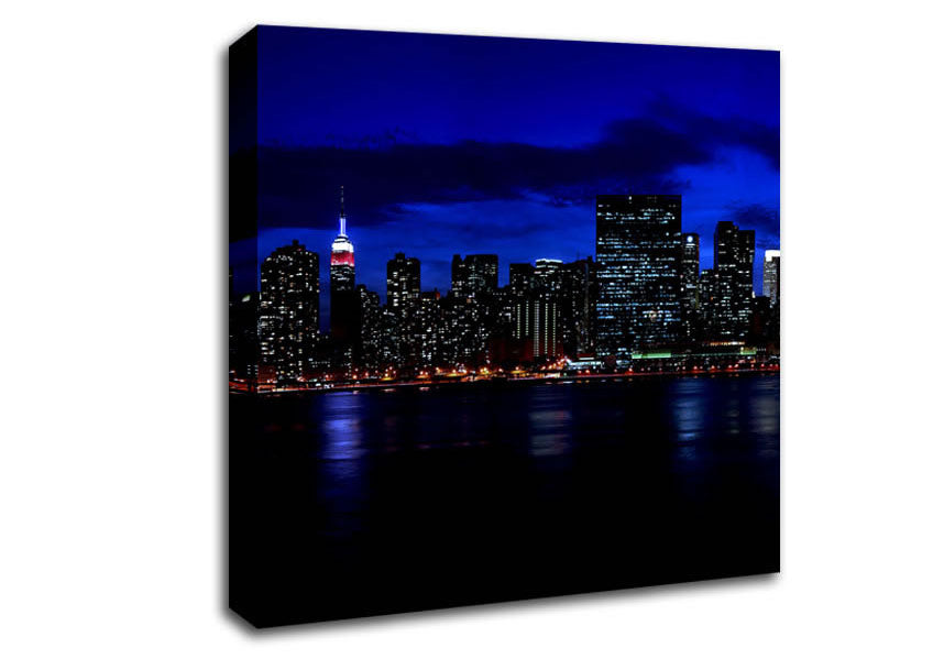 Empire State Waters Canvas Wall Art