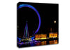 London Eye Blues In London Canvas Wall Art
