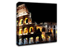 Lights Of The Colosseum Canvas Wall Art
